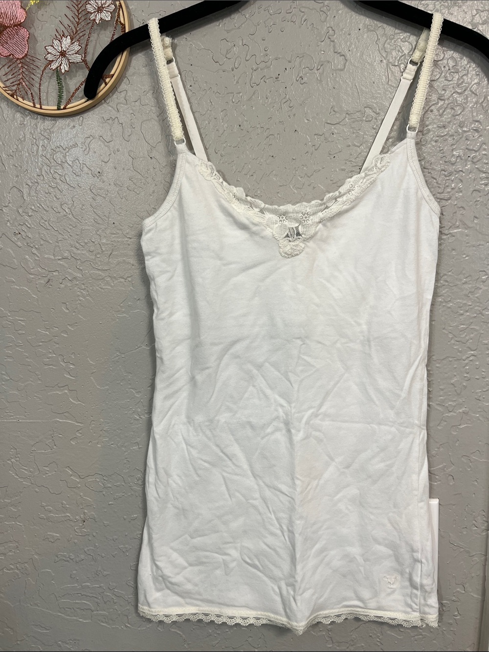 Vintage Y2K 2000s American Eagle Babydoll Cami Tank Top Bella Swan Small